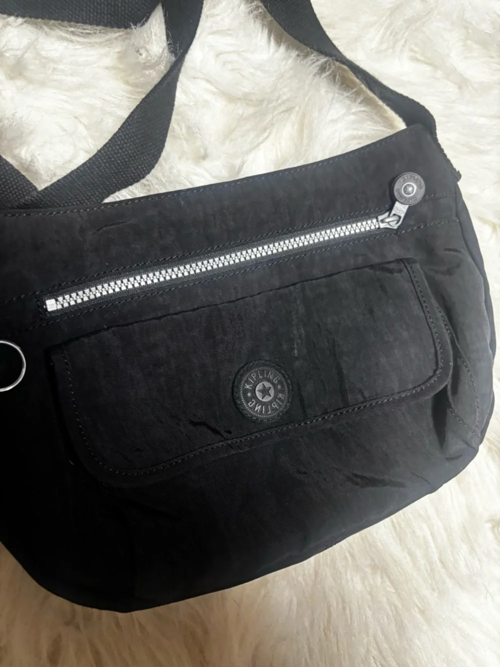 Kipling Black Cross Body Purse Bag